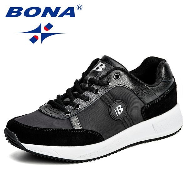 

bona new classics style men running shoes suede mesh men sport shoes outdoor jogging comfortable light soft ing