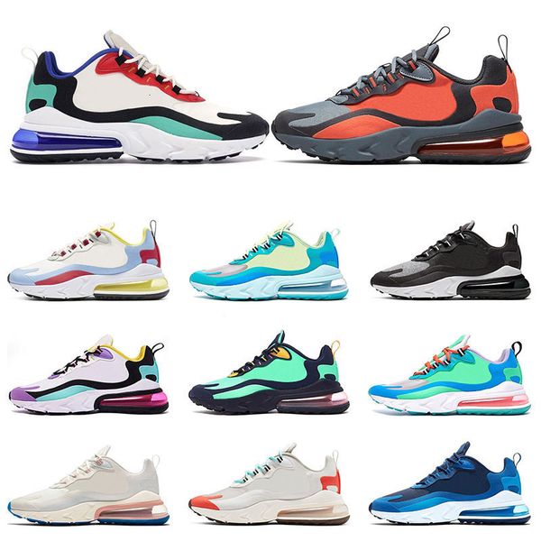 

2020 new arrival react men running shoes bauhaus hyper jade orange grey optical fashion mens trainer breathable sports sneakers size 36-45
