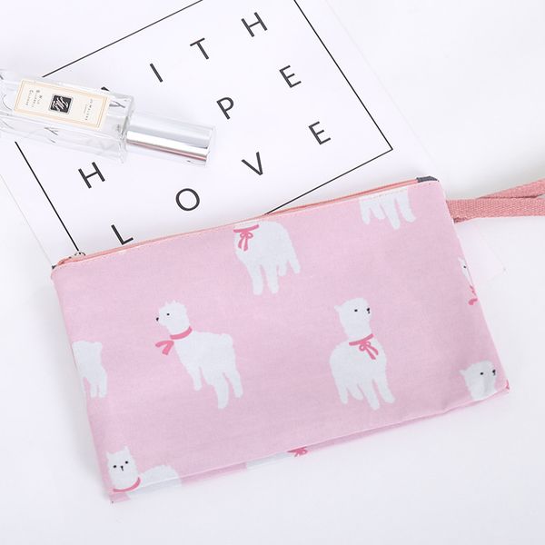 

fashion toiletry bag printing portable multifunction foldable double make up bags korean rectangle large capacity cosmetic bags