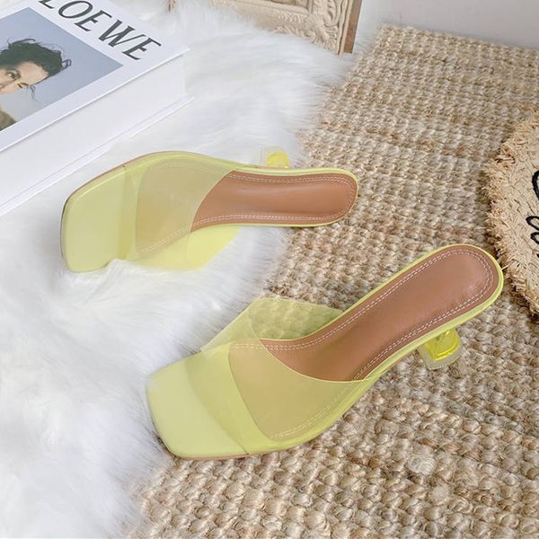 

transparent sandals women high heels slippers ladies women sandals 2019 summer new soft silver open toes shoe, Black