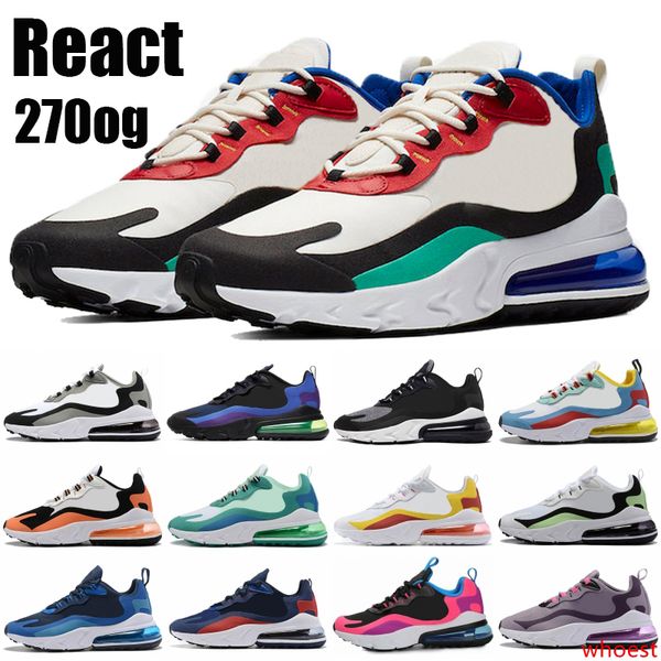 

react og hyper jade mesh optical mens running shoes triple black heavy metal bauhaus women trainer designer sports sneakers