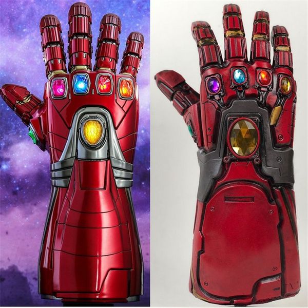 

avengers endgame iron man infinity gauntlet cosplay arm thanos latex gloves arms superhero masks weapon props new dropshipping