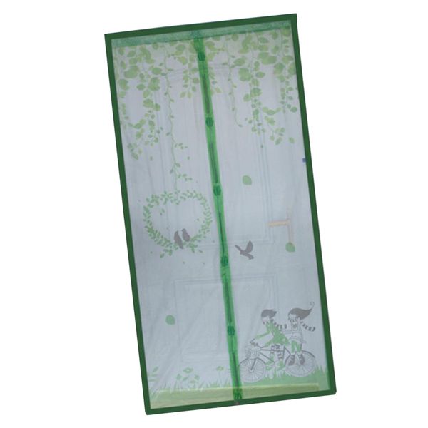 

мультфильм двери магнитного экрана с сверхмощными сетками занавеса зеленый