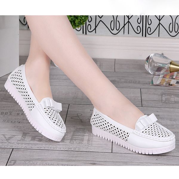 

new fashion style casual women shoes female flats shoes girl 2019 female comfort low heels flat loafers, Black