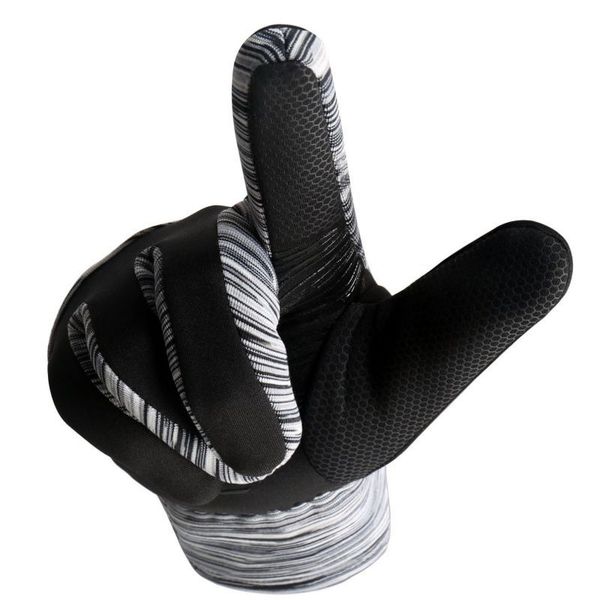 

men women touch screen winter bike gloves waterproof zipper riding windproof warm sport fleece skiing gloves cycling gloves, Black