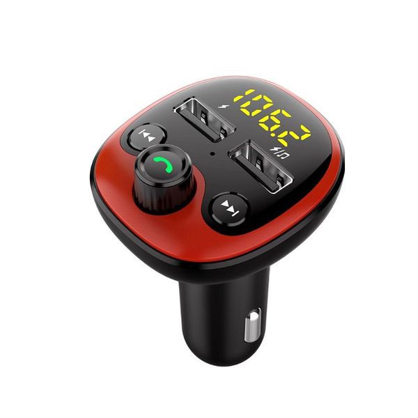 

car bluetooth wireless transmitter mp3 radio player dual usb charger automotive parts