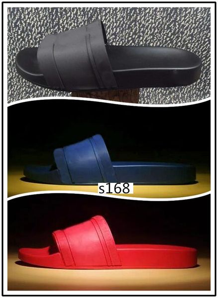 

2019 men beach slide sandals medusa scuffs slippers mens black red beach fashion slip-on us 5.5-11 8