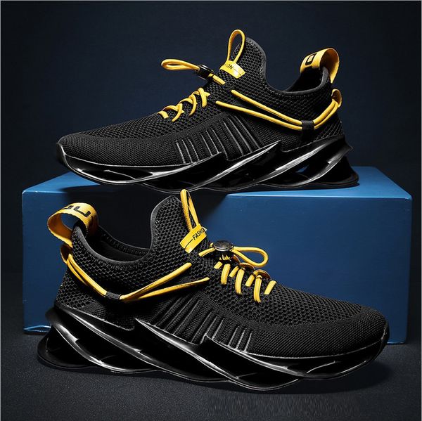 

fashion brand lace cool style6 simple colorful black red white breathable gold casual shoes men soft sports trainer sneakers 36-44