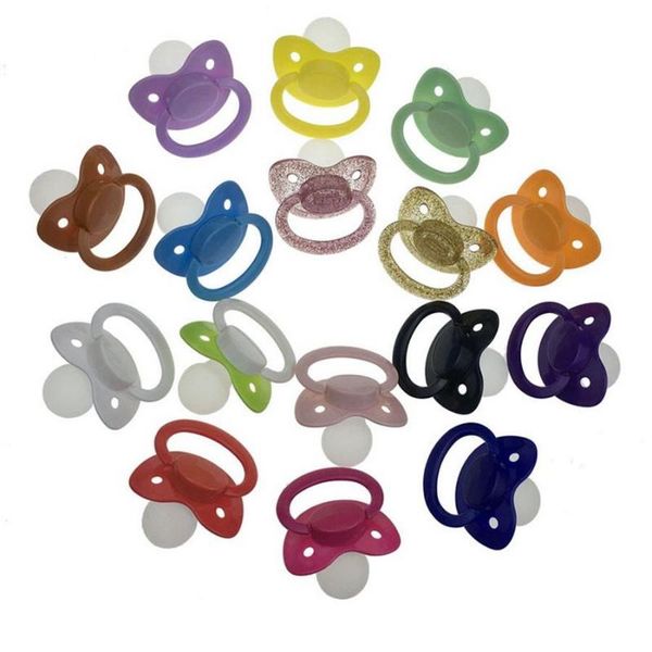 

50pcs classic custom big size silicone pacifier pacifier for baby playing with big mouth