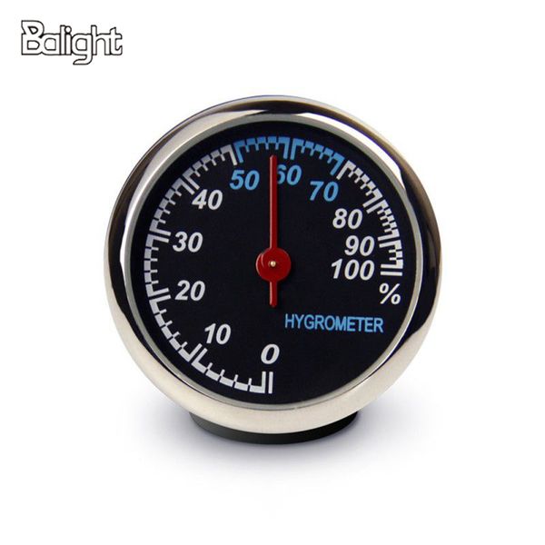 

balight mini car automobile digital clock auto watch automotive thermometer hygrometer decoration ornament clock
