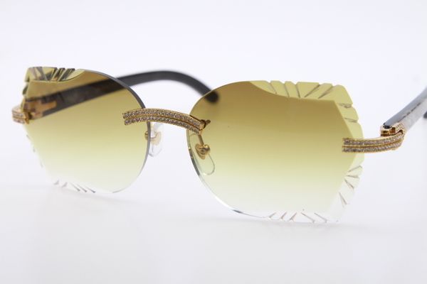 

бесплатная доставка солнцезащитные очки черный цветок buffalo horn 3524012 rimless солнцезащитные очки меньшие камни унисекс новые с коробко, White;black