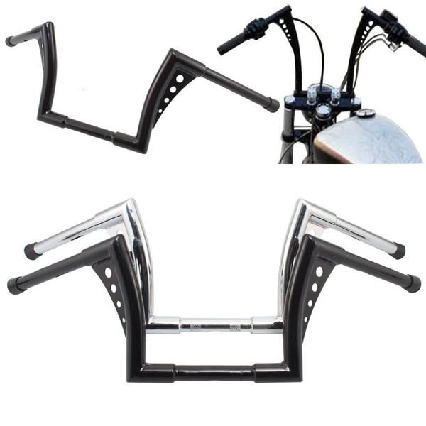 

rise ape hangers handlebar for dyna flht fxst softail flstf sportster xl 883 1200