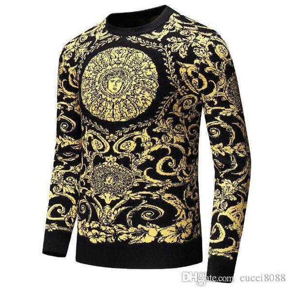 

бесплатная доставка 2019 новый высокое качество миля wile бренд поло мужская твист свитер вязать хлопок свитер джемпер пуловер свитер малень, White;black