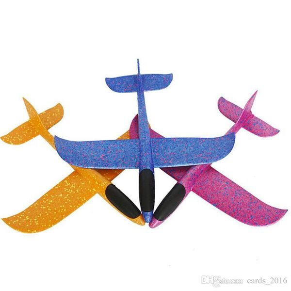 Foam Throwing Glider Airplane Inertia Aircraft Toy Hand Launch Airplane Model