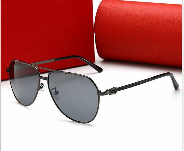 

2019 vintage rimless sunglasses brand designer sunglasses for men women metal alloy frame mirror clear lens for female male eyewear, White;black