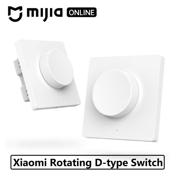 Xiaomi Yeelight Smart Dimmable Knob Wall Switch Wireless Switch Light Remote Control For Control Yeelight Ceiling Pendant Lamp Building Automation