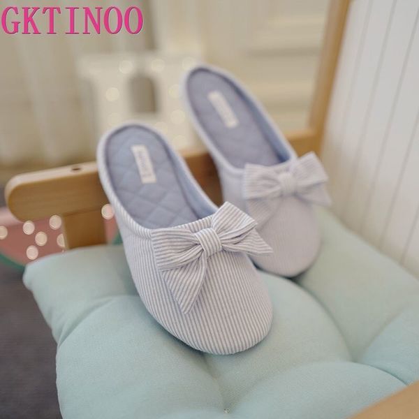

cute bowtie floor slippers shoes women non-slip shoes breathable home house indoor slippers bedroom spring autumn mx200425, Black