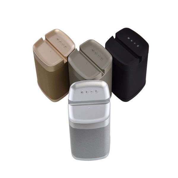 

factory direct hf-q5 creative new with stand bluetooth speaker q5 wireless portable mini speaker multi-function card phone holder subwoofer