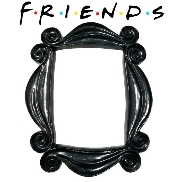 Tv Series Friends Resin Black Peephole Frame Monica S Door Home