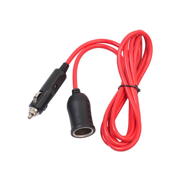 

cigarette lighter socket charging extension cable 12v/24v car cigarette lighter plug car accessory 2.5m extended cord 5