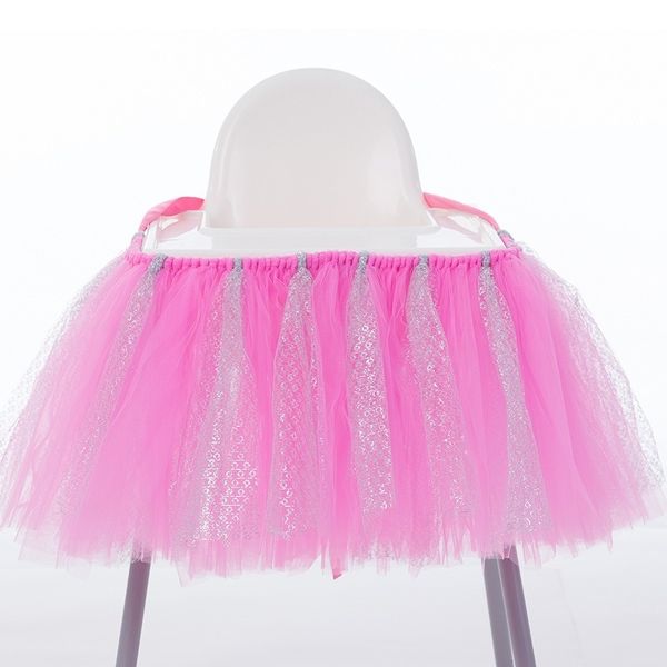 

тюль туту крышки стула для birthday party decoration decoracion de baby shower chair юбка таблица юбка