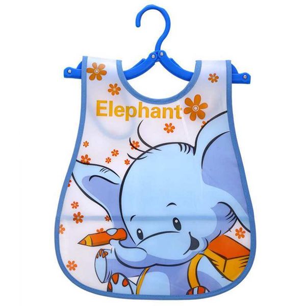 

1pcs adjustable baby bibs eva plastic waterproof lunch bibs infant cartoon burp cloths for children feeding care