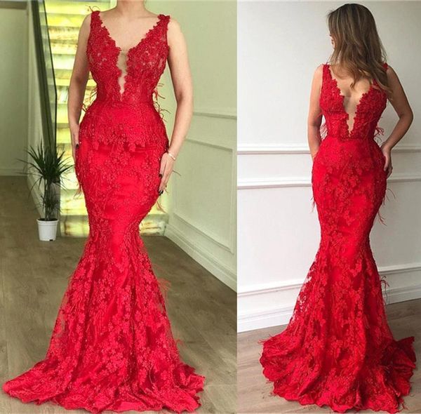 

vestidos largos fiesta elegant mermaid evening dress red tulle long evening dress luxury lace party formal gowns, White;black
