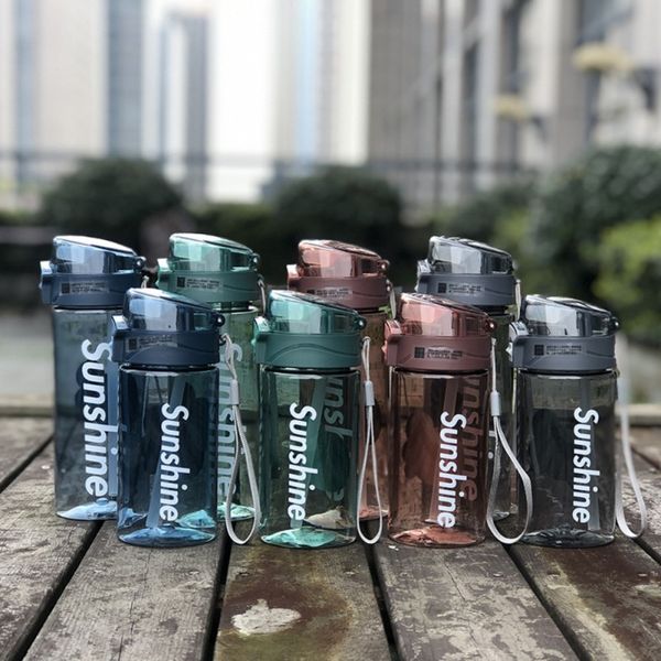 

sports water bottle eco-friendly flip water bottle camping plastic-fast flow fitness