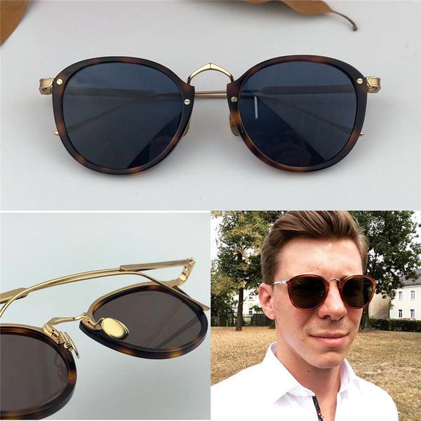 

new fashion design sunglasses retro frame popular vintage uv400 lens protection eye classic style 0014, White;black