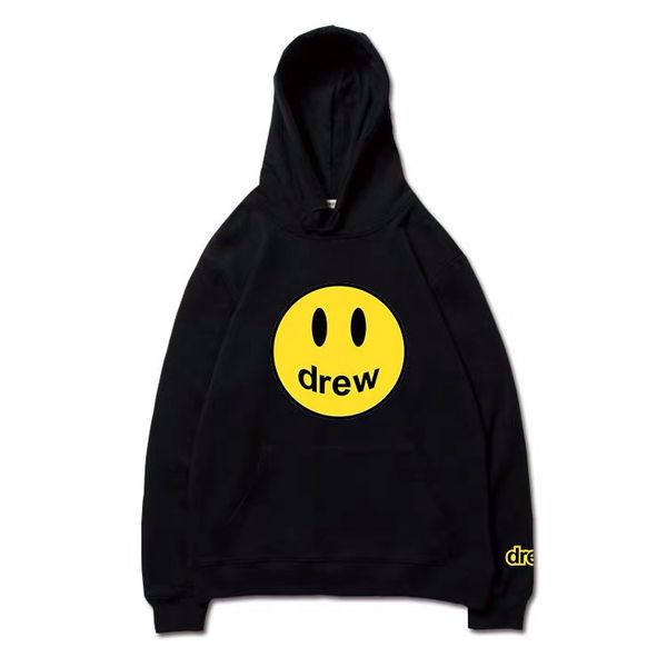 

Джастин Бибер Дрю Хаус мужская толстовка хип-хоп косая молния женщины черный белый мужские дизайнерские толстовки Мужчины Женщины толстовки размер M-3XL