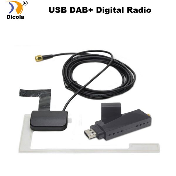 

usb 2.0 digital dab radio with dab antenna together fit for android 4.2 above device your city need have the signal gps