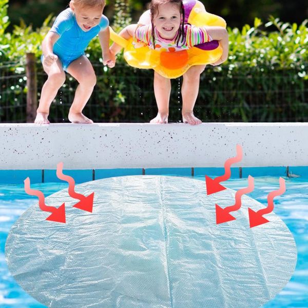

round pool cover protector 4ft foot above ground blue wear-resistant rope protection swimming pool accessories d3