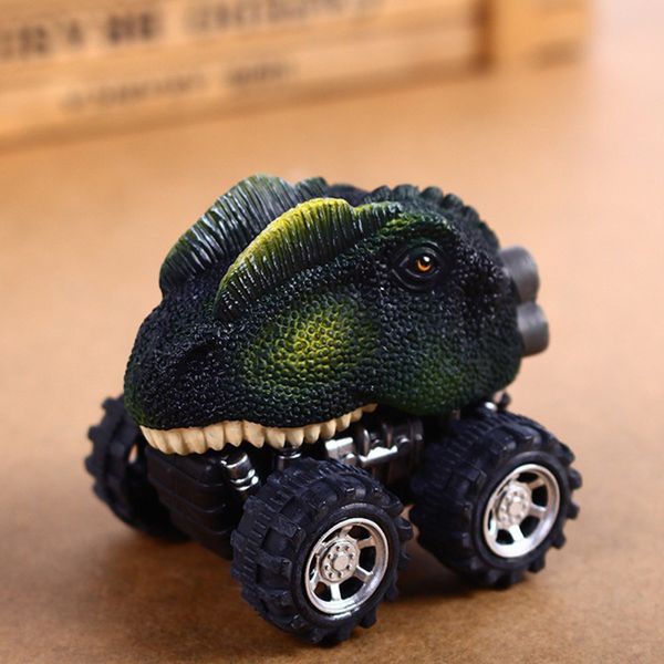 

children's day gift toy dinosaur model mini toy car back of the car gift