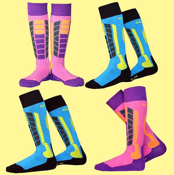 

musan wool ski socks,extra warm knee high performance snow skiing/snowboard socks in outdoor,fit for men and women kids boys girls 2020 hot, Black