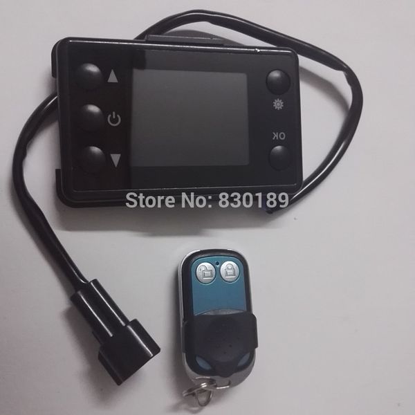 

lcd display and remote for my diesel air parking heater. heatermyauto