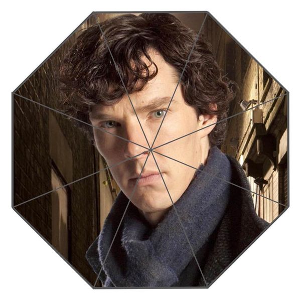 

benedict cumberbatch custom umbrella fashion design umbrella for man and women gift
