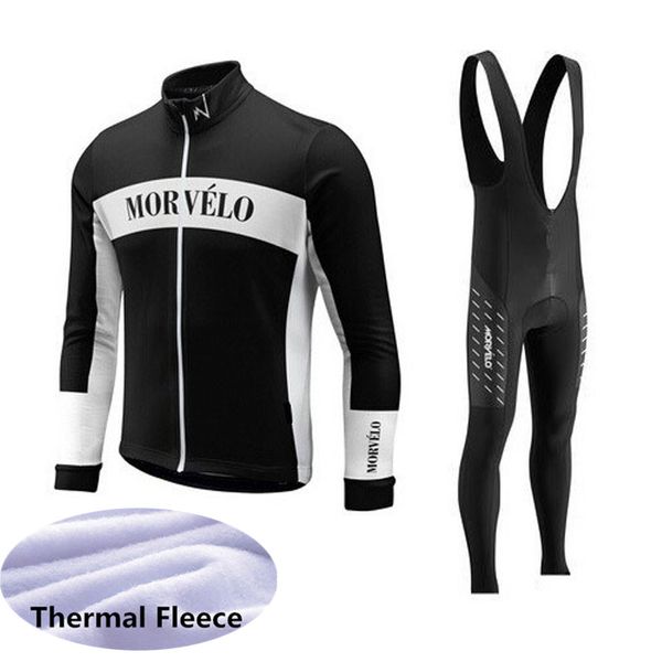 

2019 pro men team cycling jersey bike bib long pants set ropa ciclismo winter thermal fleece bicycle jersey maillot wear k022102, Black;blue