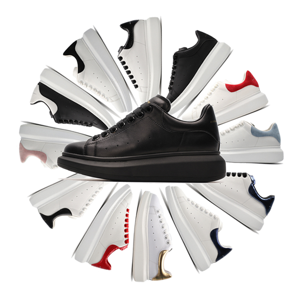 

new oversized new ultra sneakers leather platform low cut homme femme scarpe donna casual shoes size 36-45 size, Black