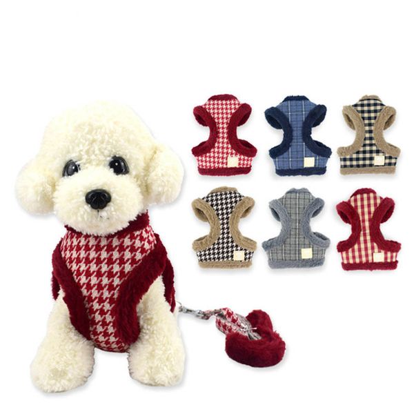 

cat dog harness and leash set pet puppy mesh vest harness breathable for small dogs chihuahua yorkies poodle