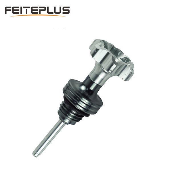 

aluminum motorcycle engine oil tank dipstick level gauge meter motorbike oil cap for 110cc 125cc atv dirt pit bike go kart