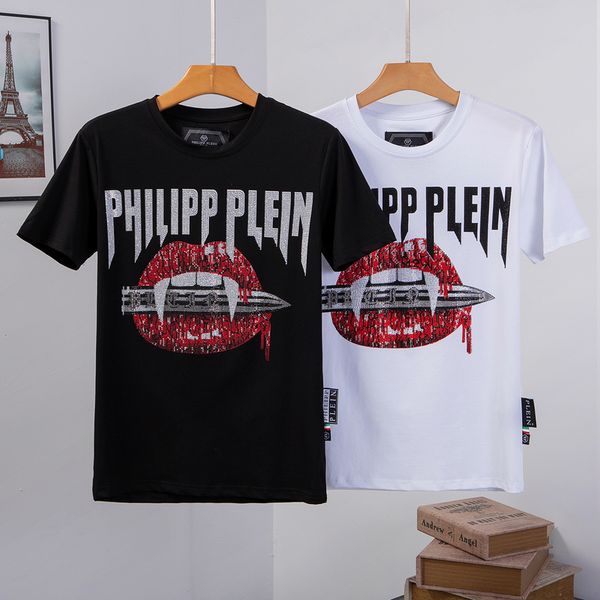 

2020ss новые мужские футболки роскошный париж мода t-shirt, White;black