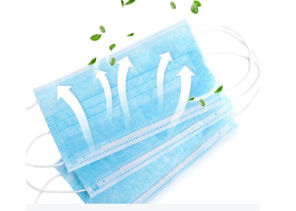

7339044 12 hours ship dhl 5-10 days delivery disposable face masks 3-layer face mask men and women mask