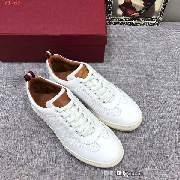 

new small round hole men sneakers ,ultra fashionable street style cowhide men shoes,size 38-44,with a full range of packaging, Black