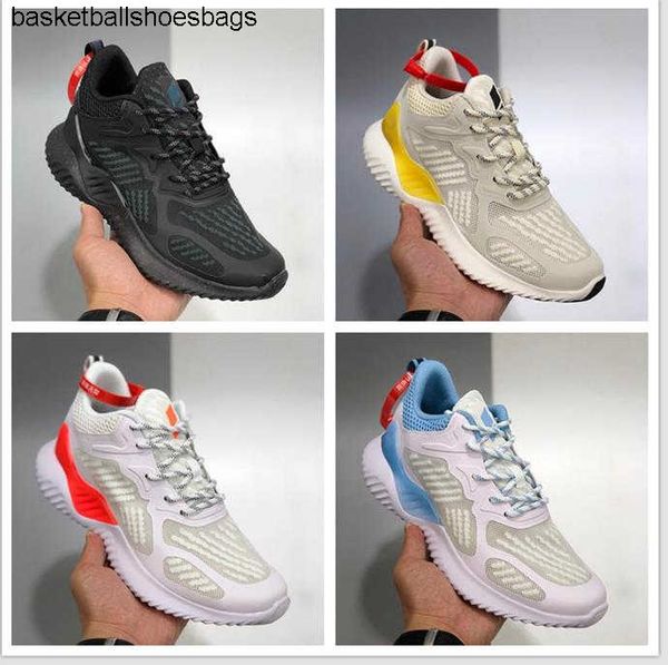 

beyonds 2020 alphabounce marbles shark outside running shoes black white alpha khaki bounce mens shoes 36-45