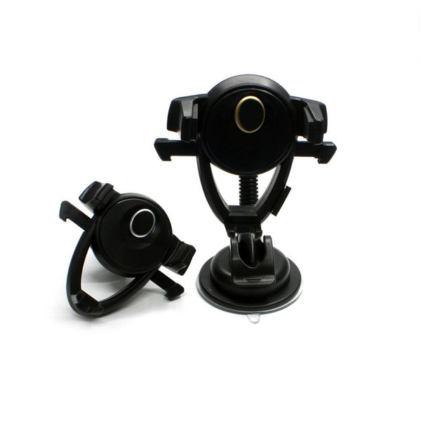 

Cell Phone Holder 2 in 1 Mini Windshield Car Mounts Bracket 360 Degree Rotation Air Vent Sunction Cup Kickstand Clamps Stands For Smartphone