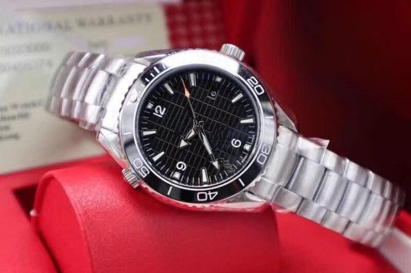

mechanical watch luxury watch for man watches stainless steel wrist watch automatic watches 345, Slivery;brown