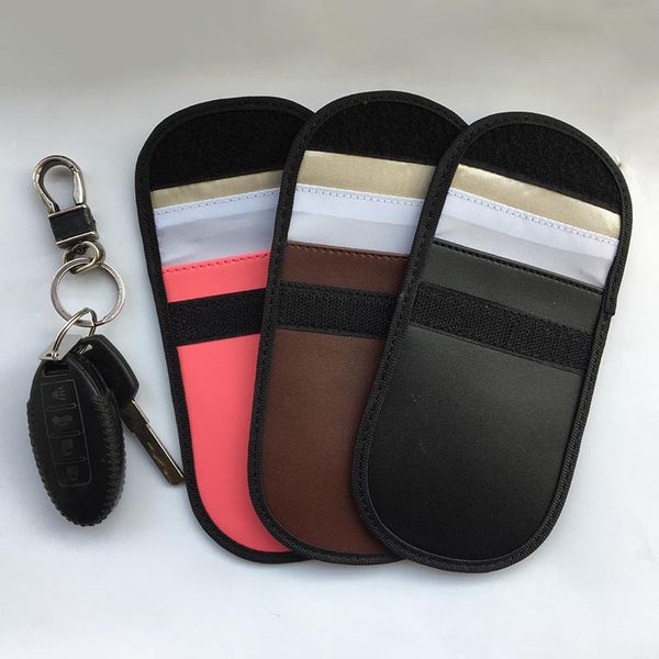

2pcs keyfob rfid blocking bag guard protector device for wireless car keys s c44