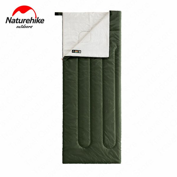 

naturehike single envelope sleeping bag cotton outdoor camping breathable sleeping bag waterproof 3 seasons bags