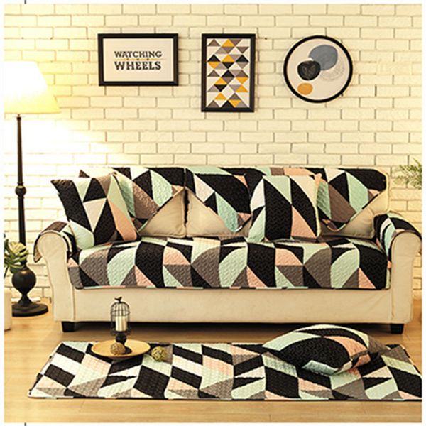 

wliarleo modern sofa towel 100% cotton sofa slipcover printed colorful covers for living room cushion funda