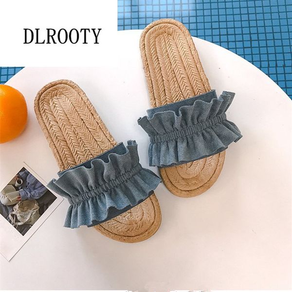 

women slippers sandals flip flops 2018 new summer fashion flat breathable non-slip shoes woman slides solid casual female, Black